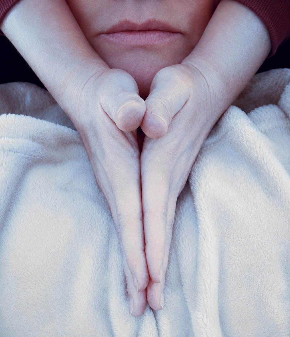 Gentle hands during a Reflexology treatment at Soul Peace Holistic Healing